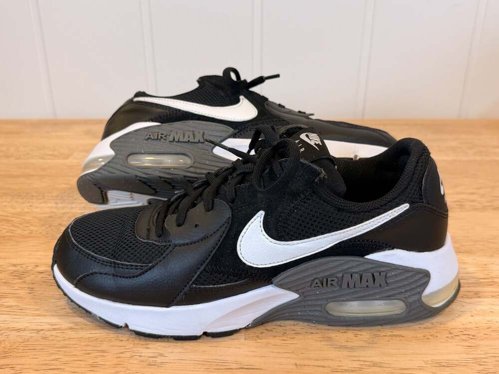 Nike Air Max Excee Women's Black and White Casual Shoes